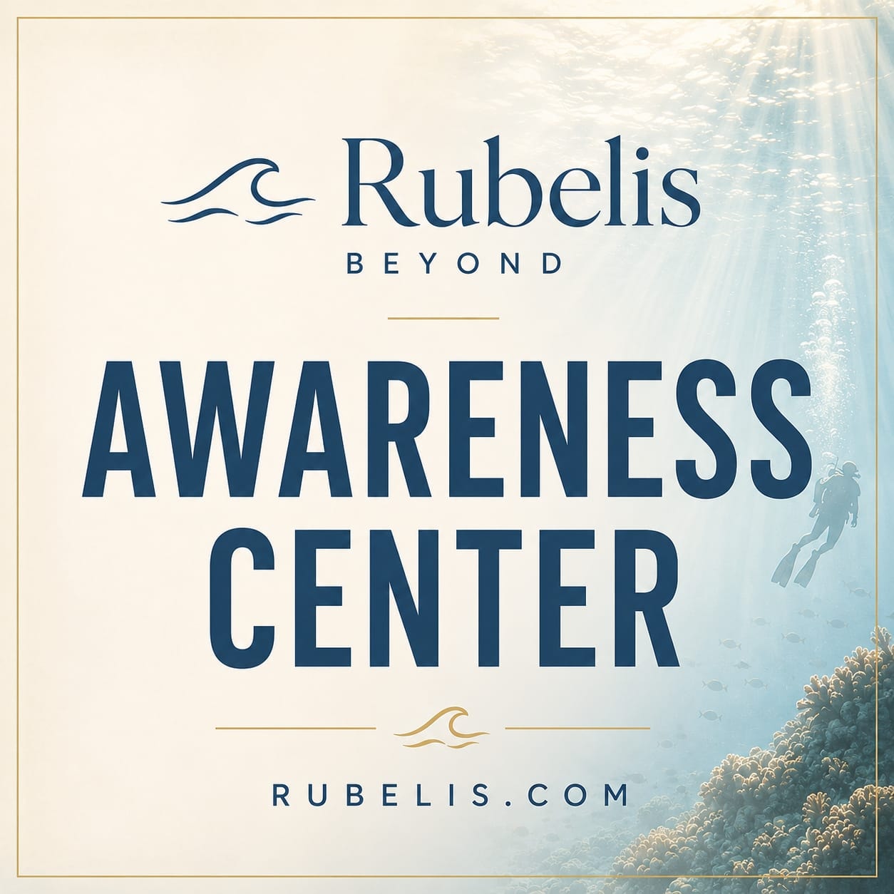 Example Rubelis Beyond Awareness Center badge